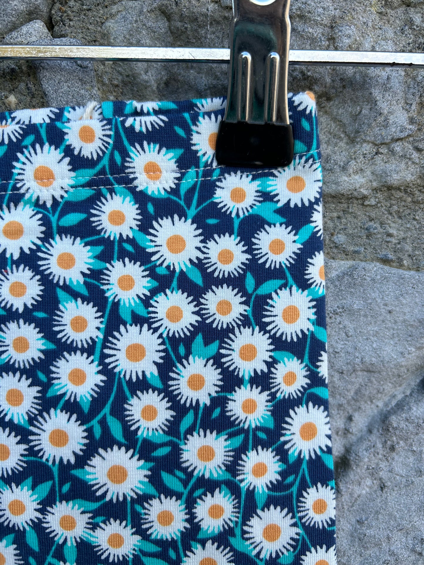 Daisies blue leggings  9-12m (74-80cm)