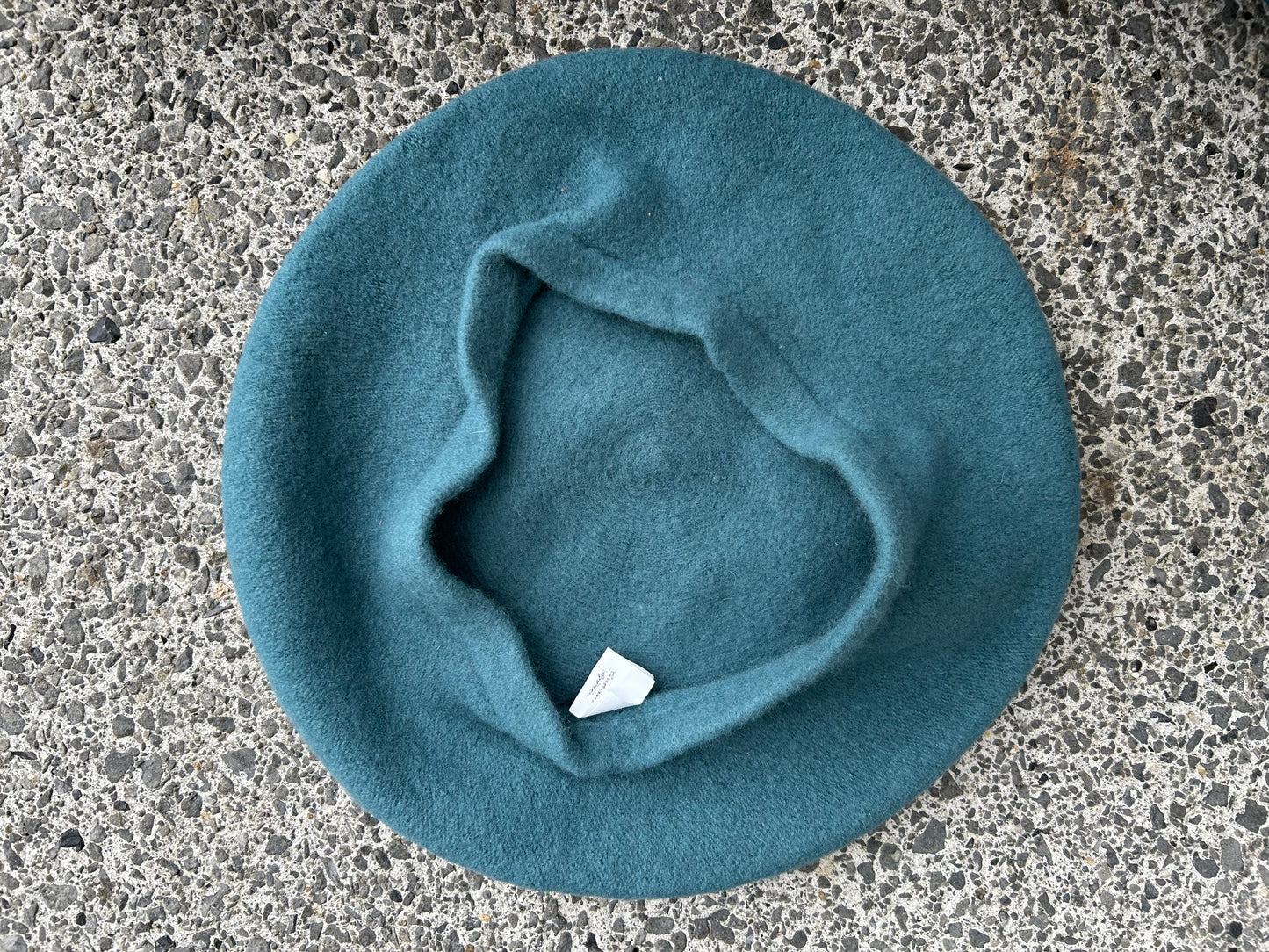 Teal beret