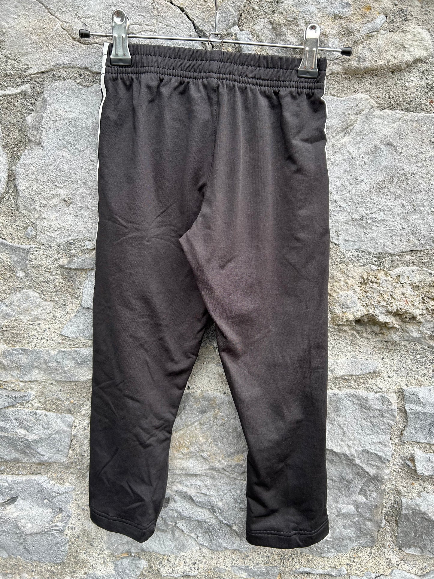 Black tracksuit pants  3-4y (98-104cm)