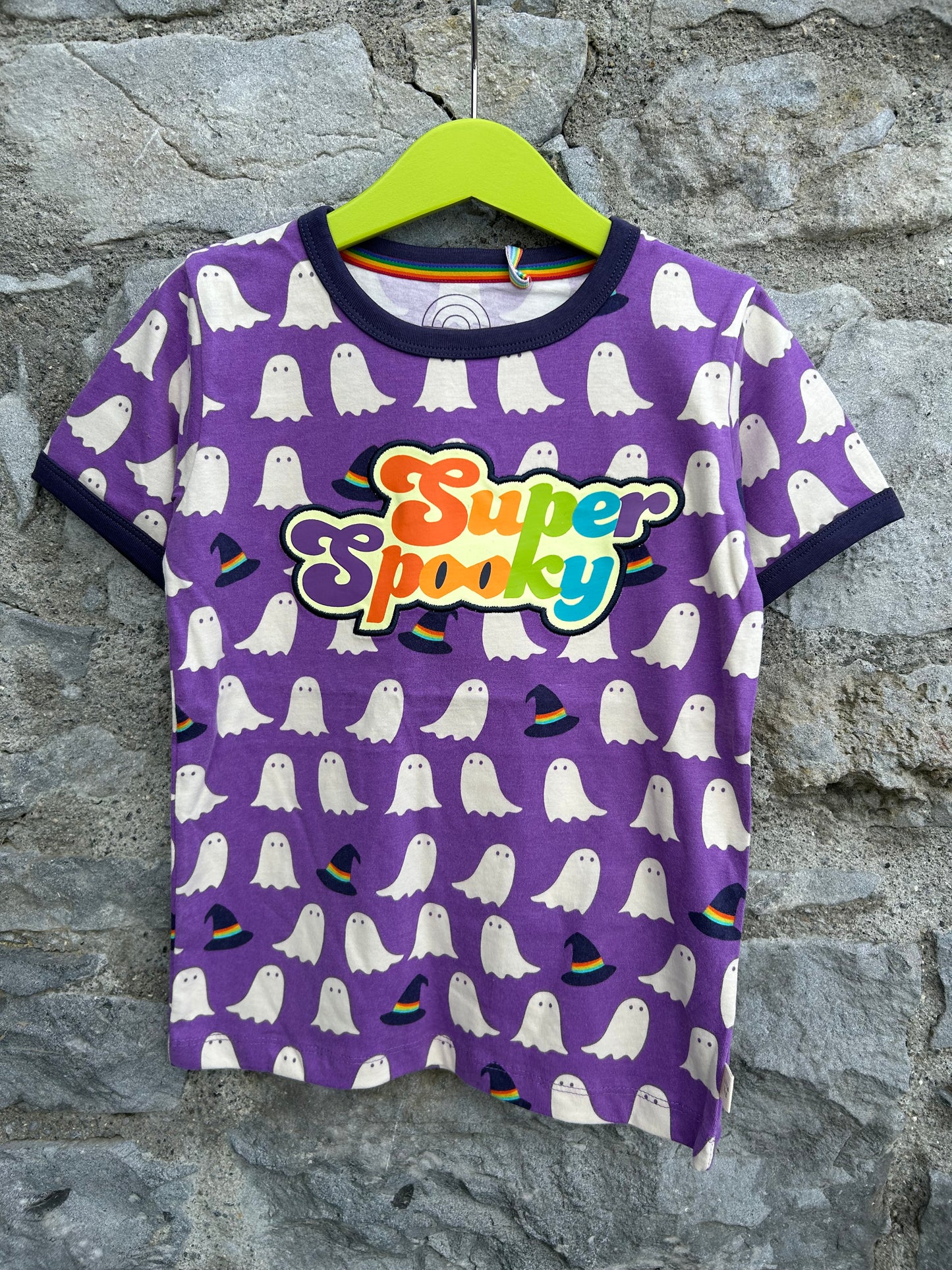 Ghost purple T-shirt  4-5y (104-110cm)