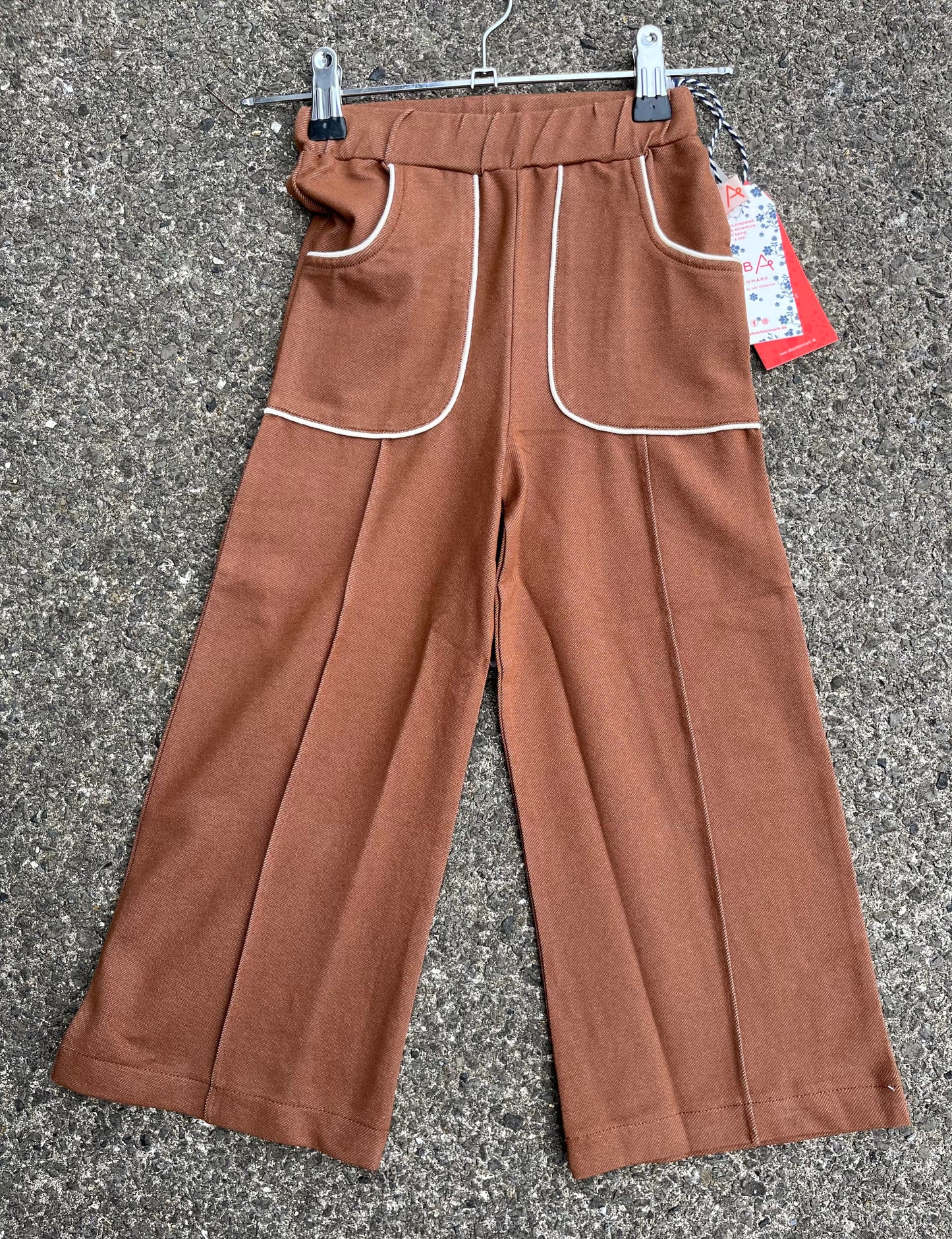 Brown Bell Bottom Pants  4y (104cm)