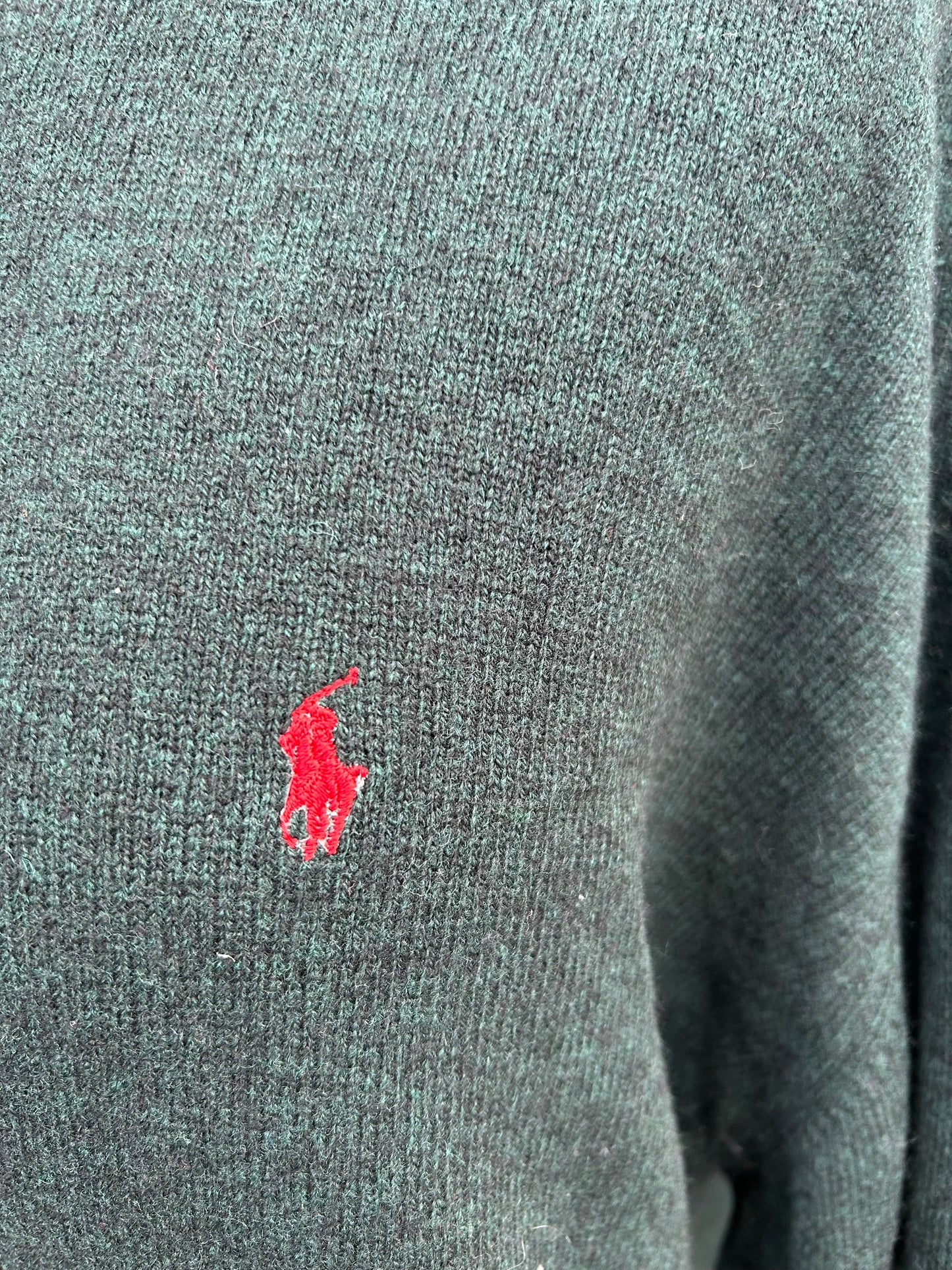 RL Crew Neck Knit Sweater Small