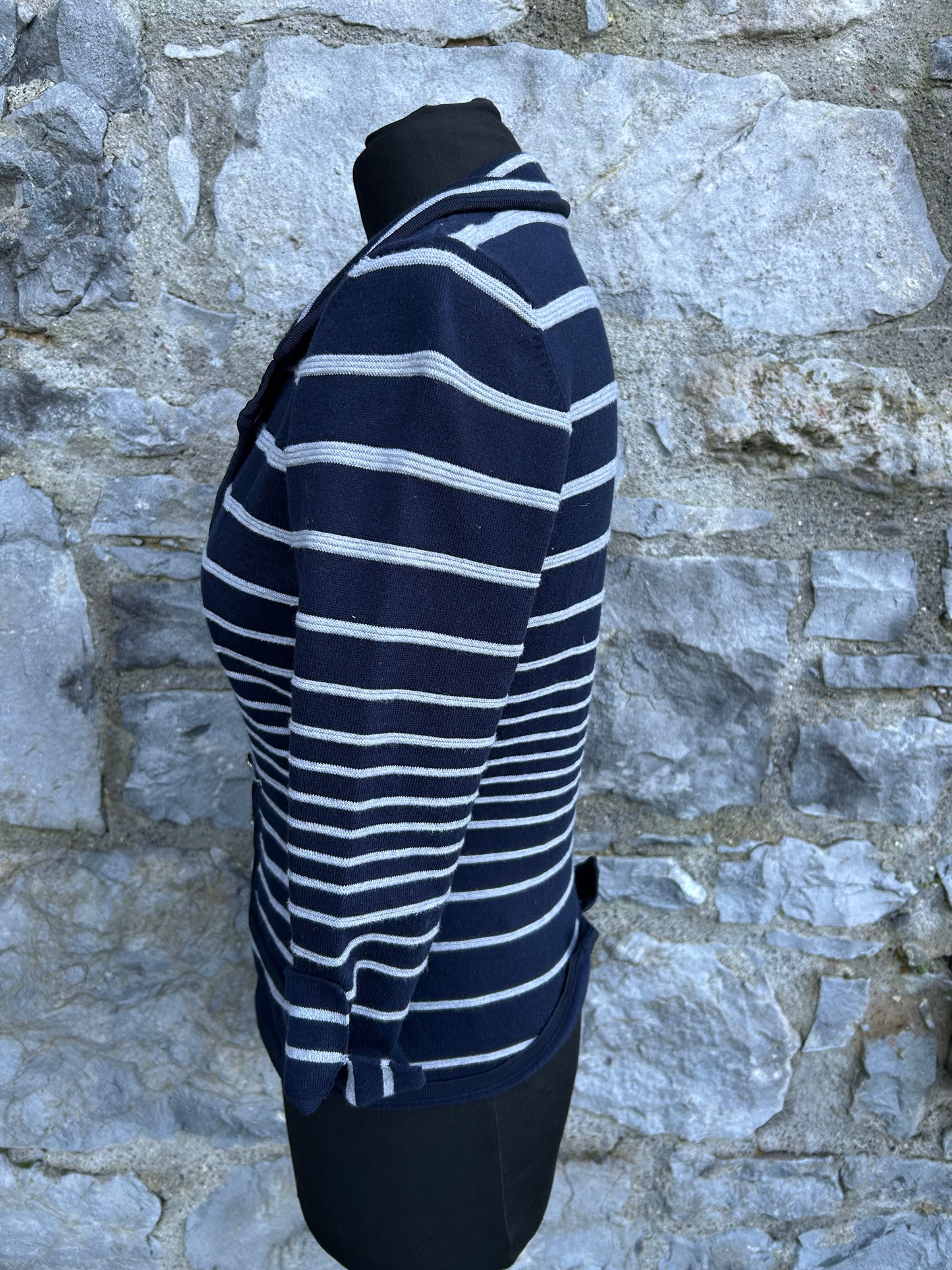 Navy stripy blazer uk 6-8