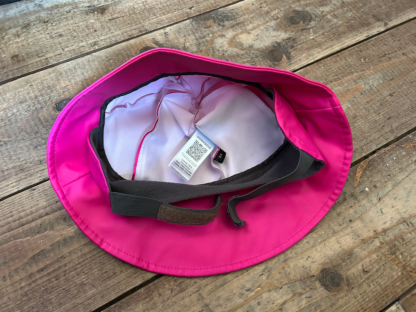 Pink kid bucket hat