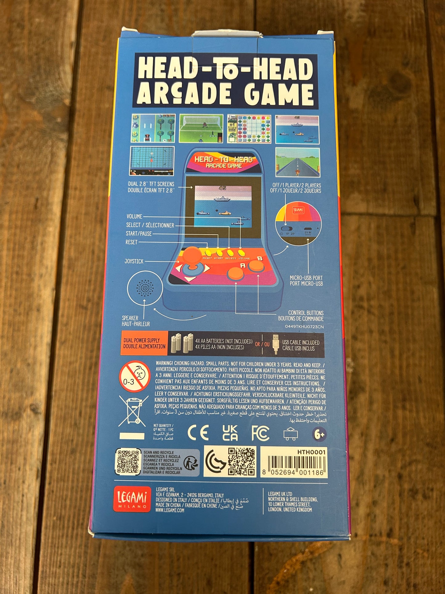 Head to head mini  arcade game