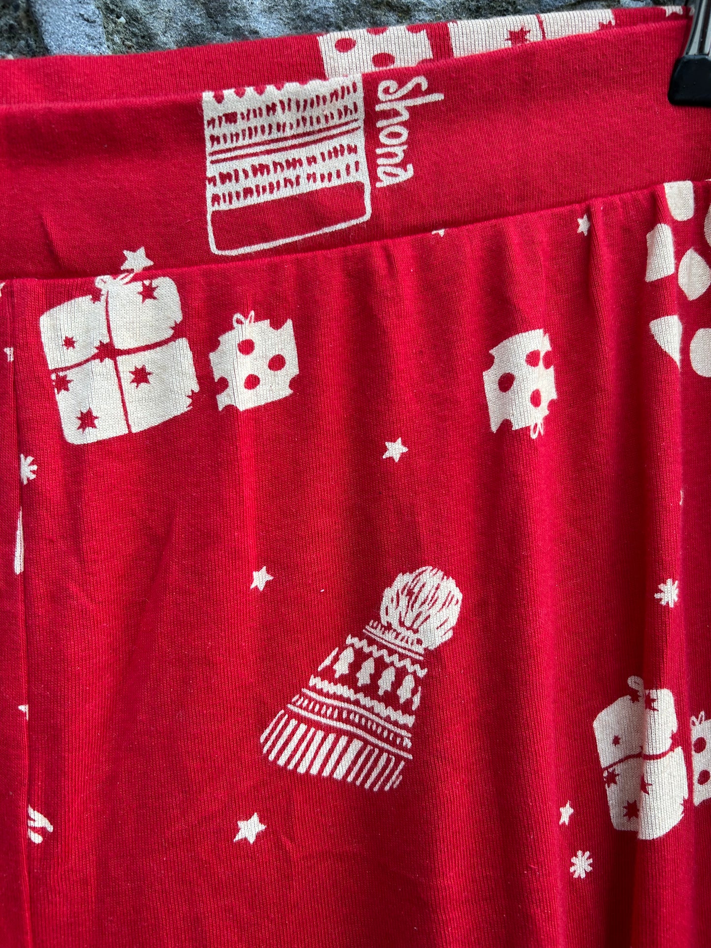 Winter clothes red pjs  uk 16-18