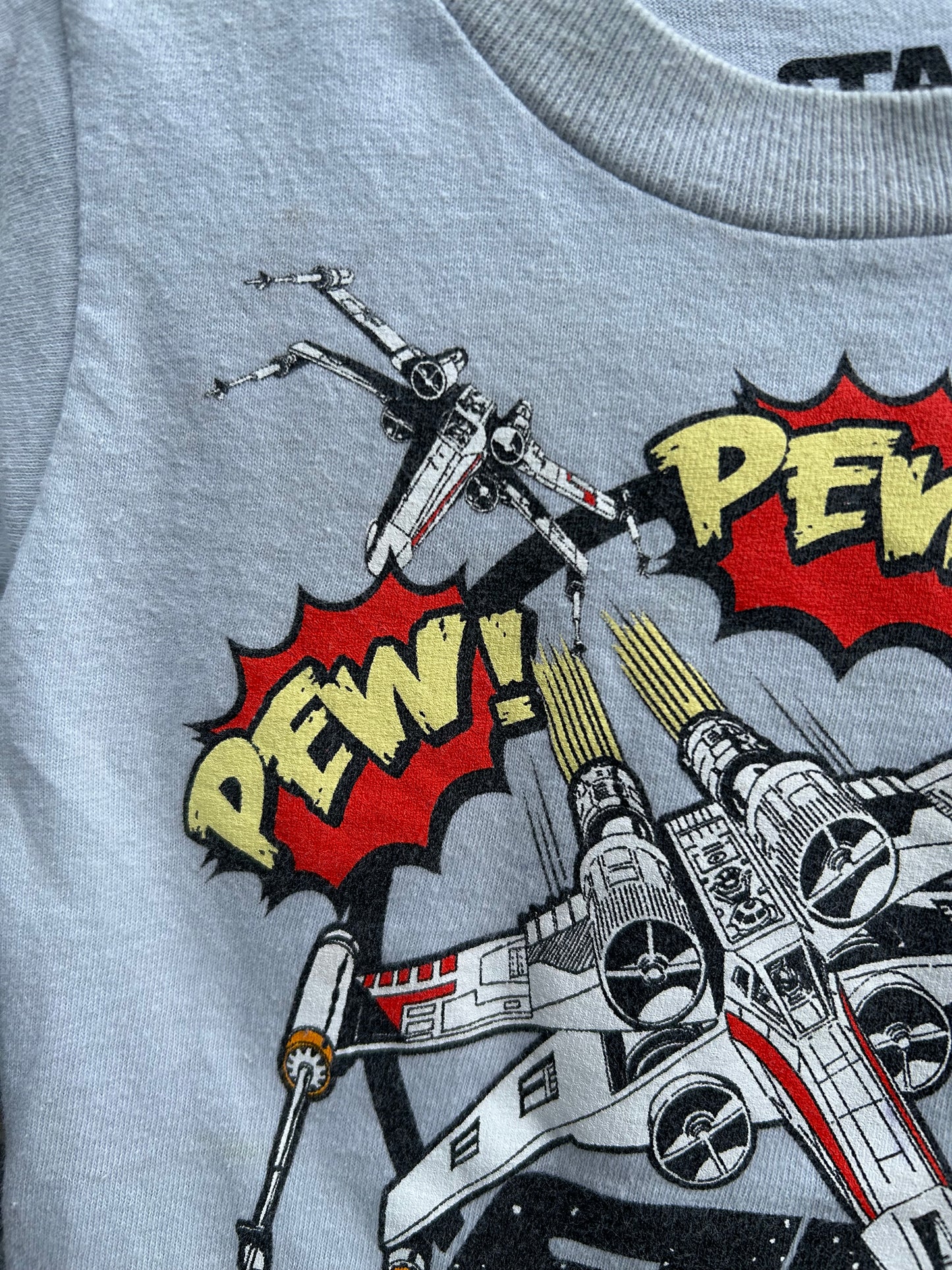 Pew! Pew! grey T-shirt   12-18m (80-86cm)