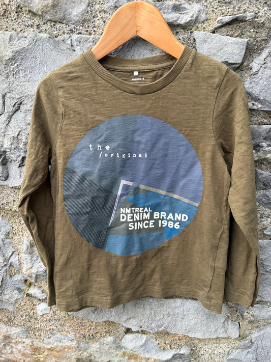 The original khaki top  5-6y (110-116cm)