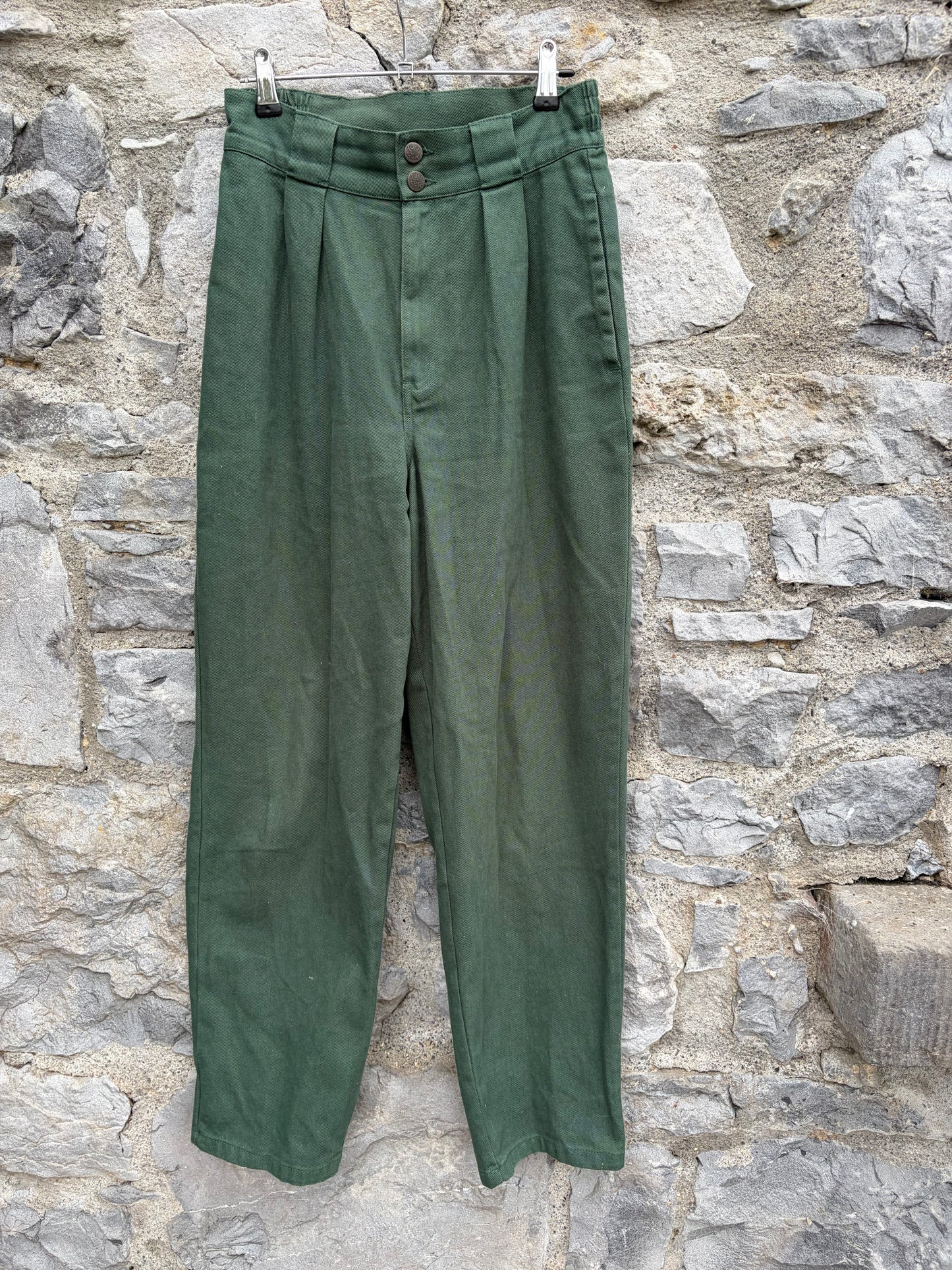 Addison - Cotton Jeans in Posy Green uk 8-10