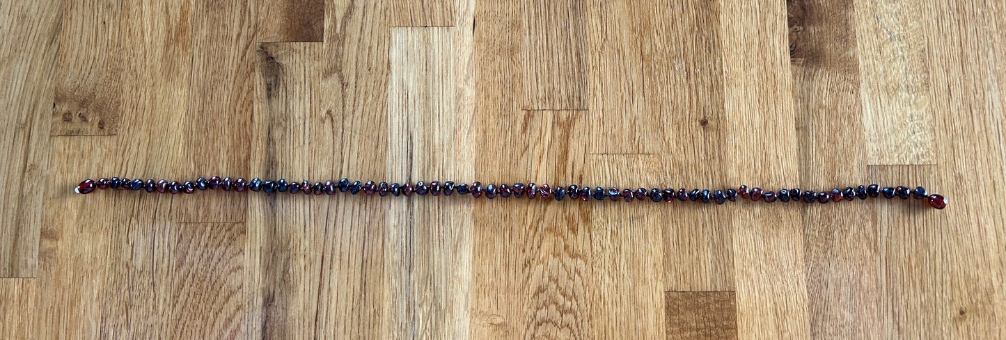 Dark amber necklace