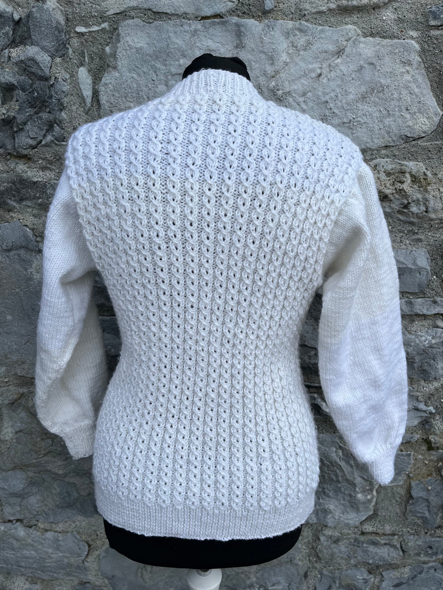 White&cream jumper uk 8-10