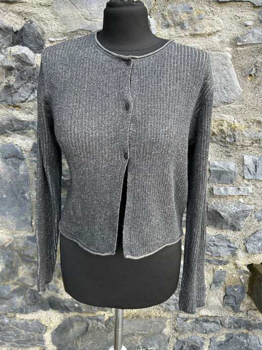 Sparkly charcoal cardigan 13-14y (158-164cm)