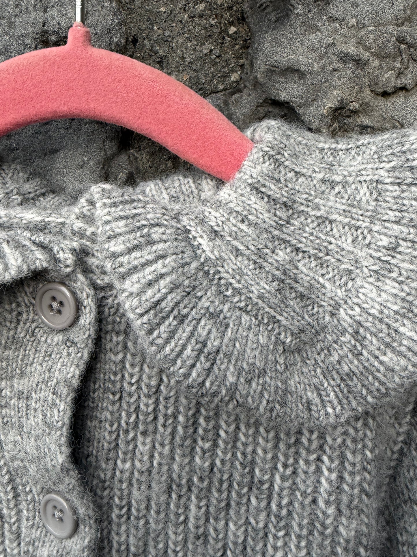 Grey cardigan 2-3y (92-98cm)