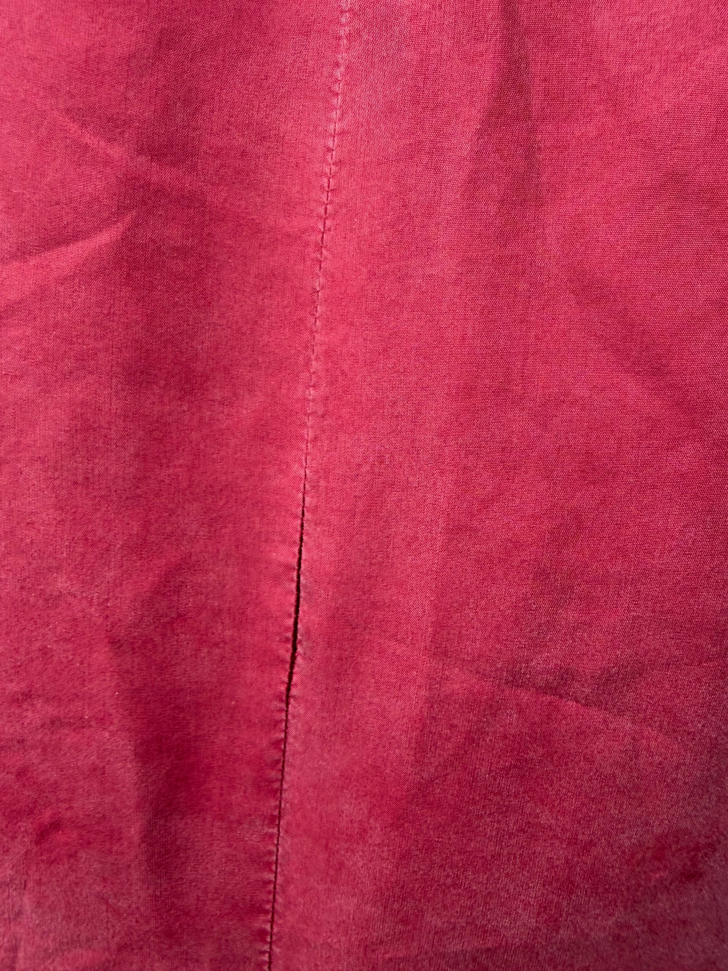80s red silk jacket uk 12-14