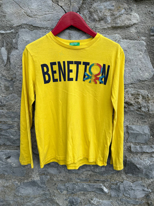 Yellow top 7-8y (122-128cm)