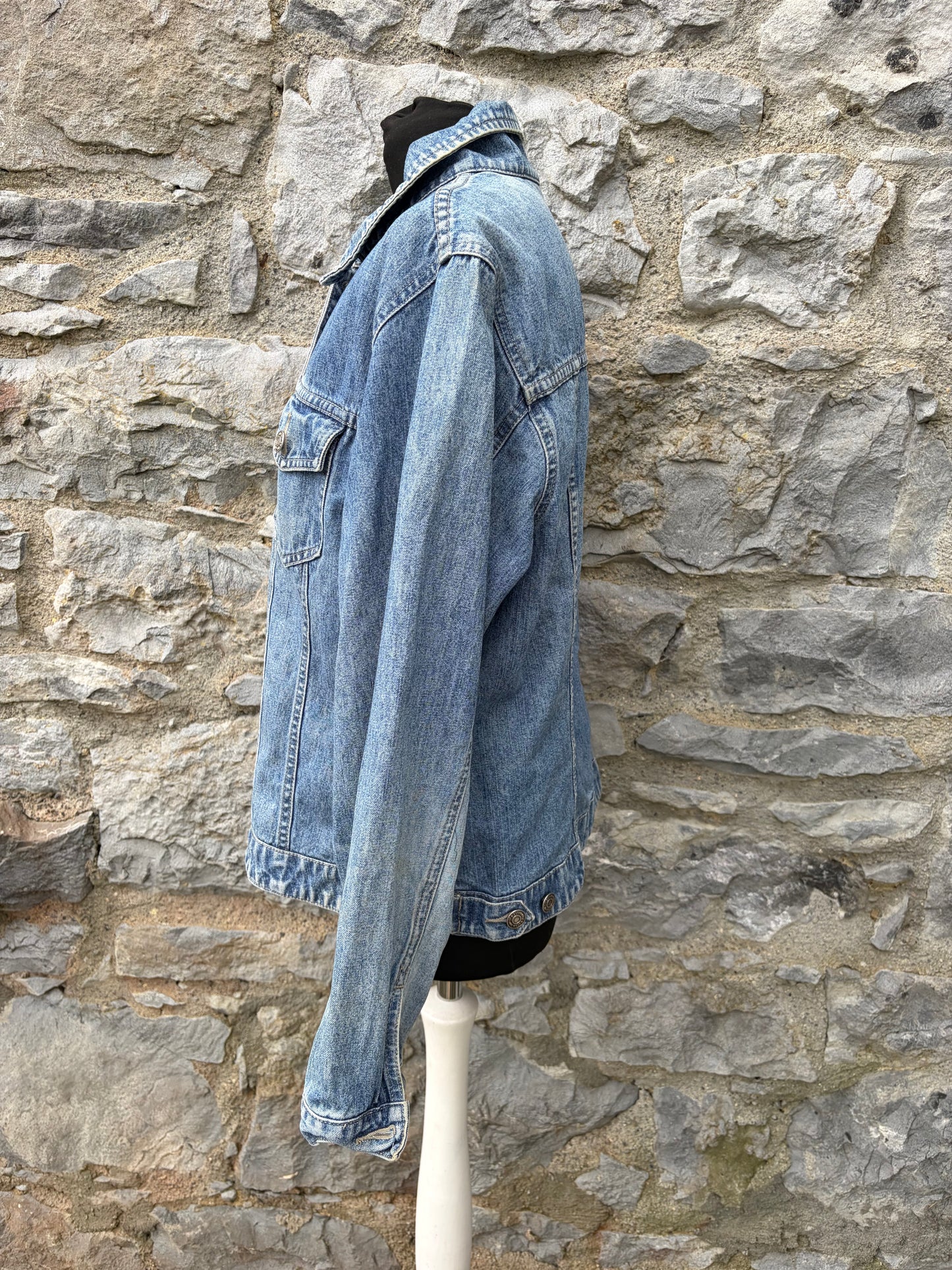 90s denim jacket uk 12