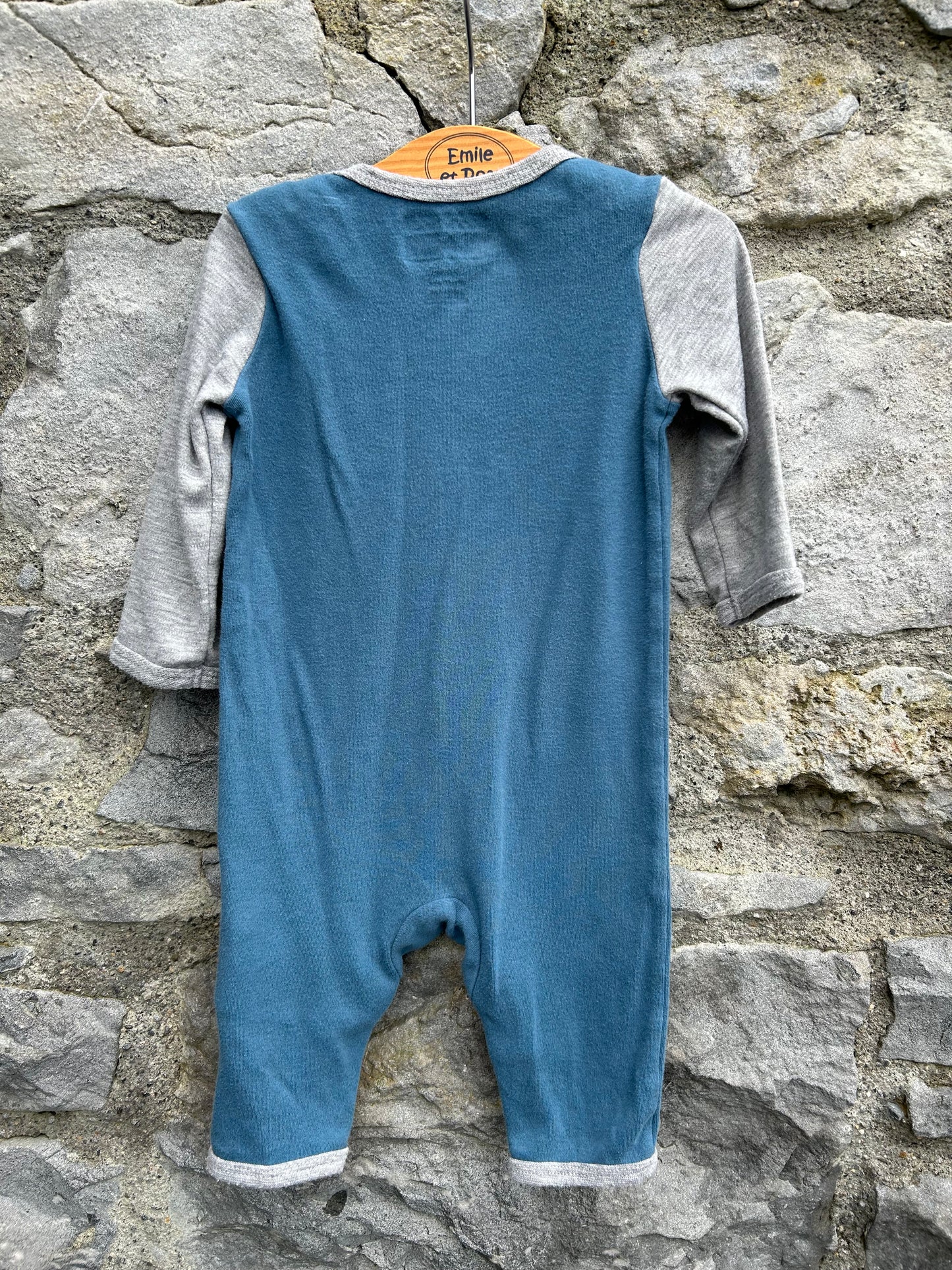 Converse petrol onesie  3-6m (62-68cm)