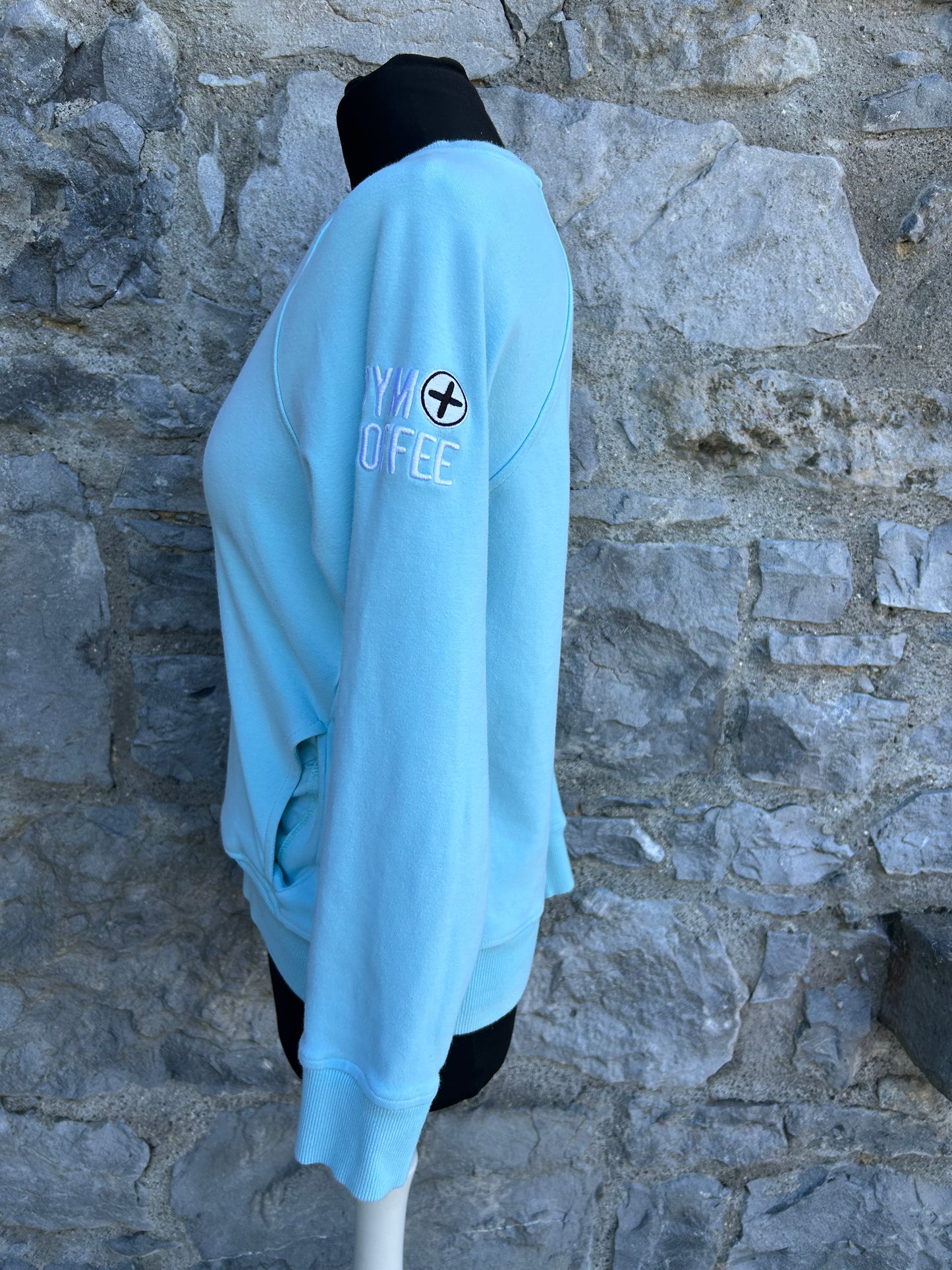 Chill Crew Sweatshirt Baby Blue Athleisure uk 10