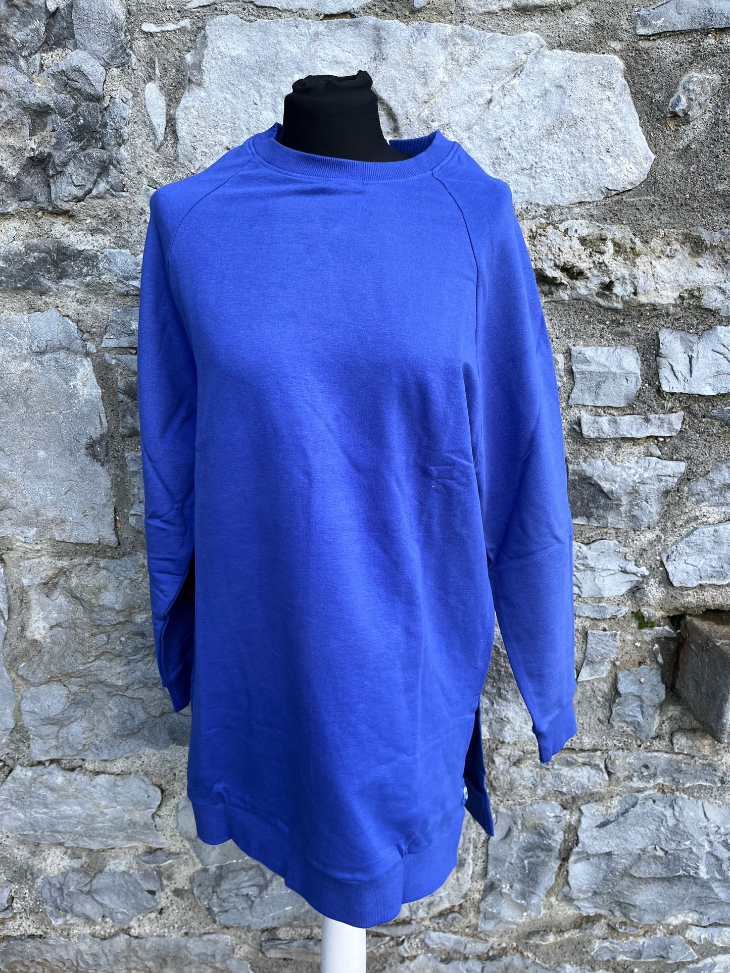 Blue long sweatshirt uk 10