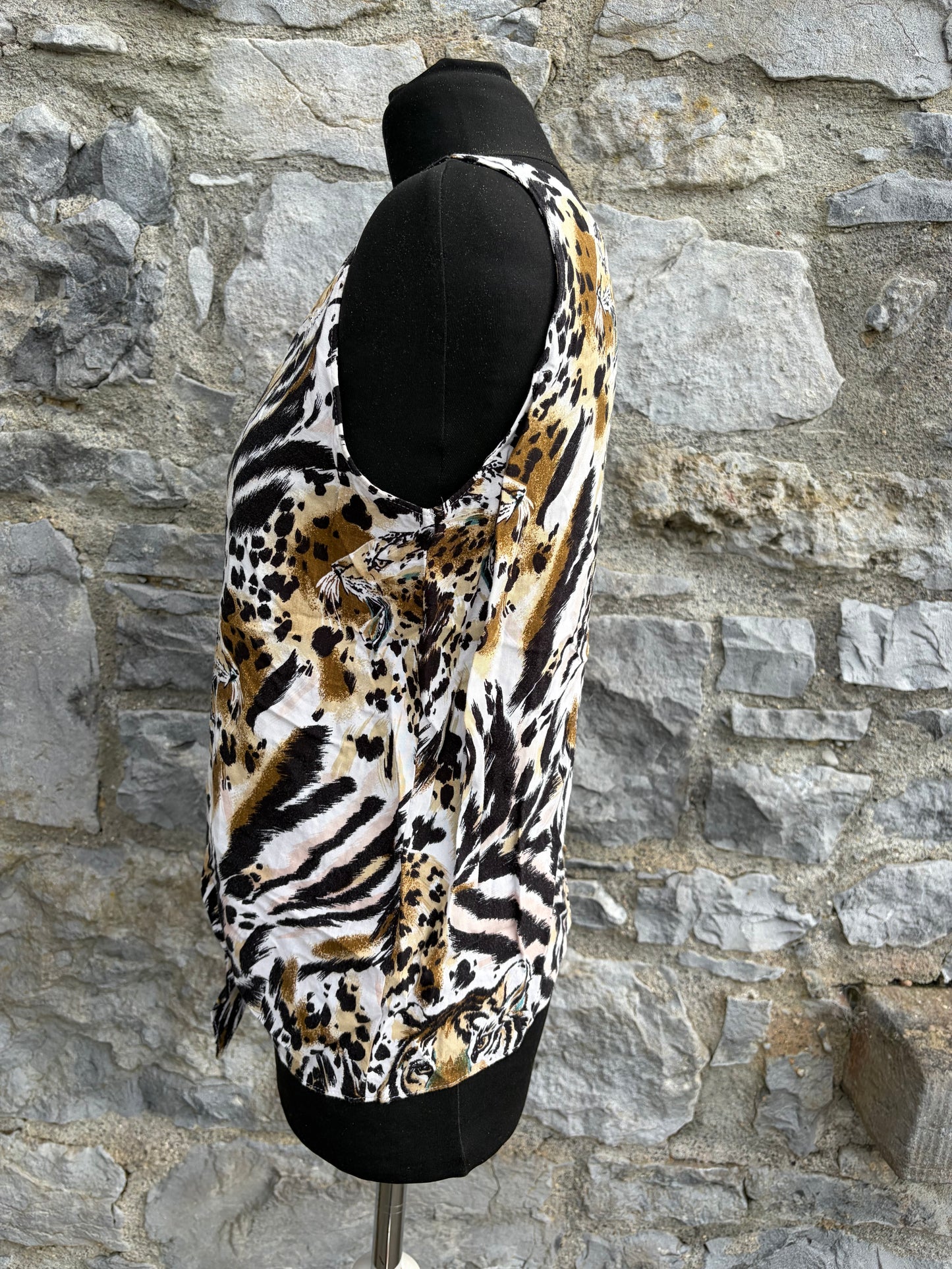 90s tigers stripy top uk 10-12