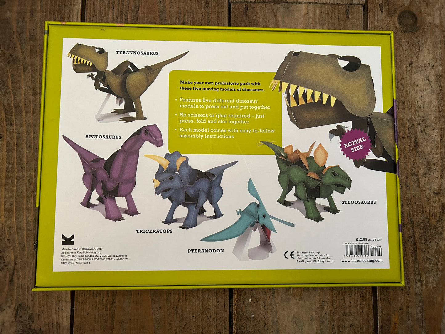 Make and move mega dinosaurs