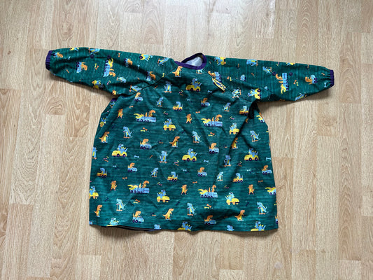 Green Long-Sleeve Coveralls bib  6-36m (68-98cm)