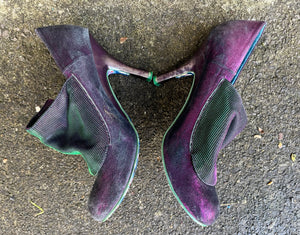 Purple heels   uk 6.5 (eu 40)