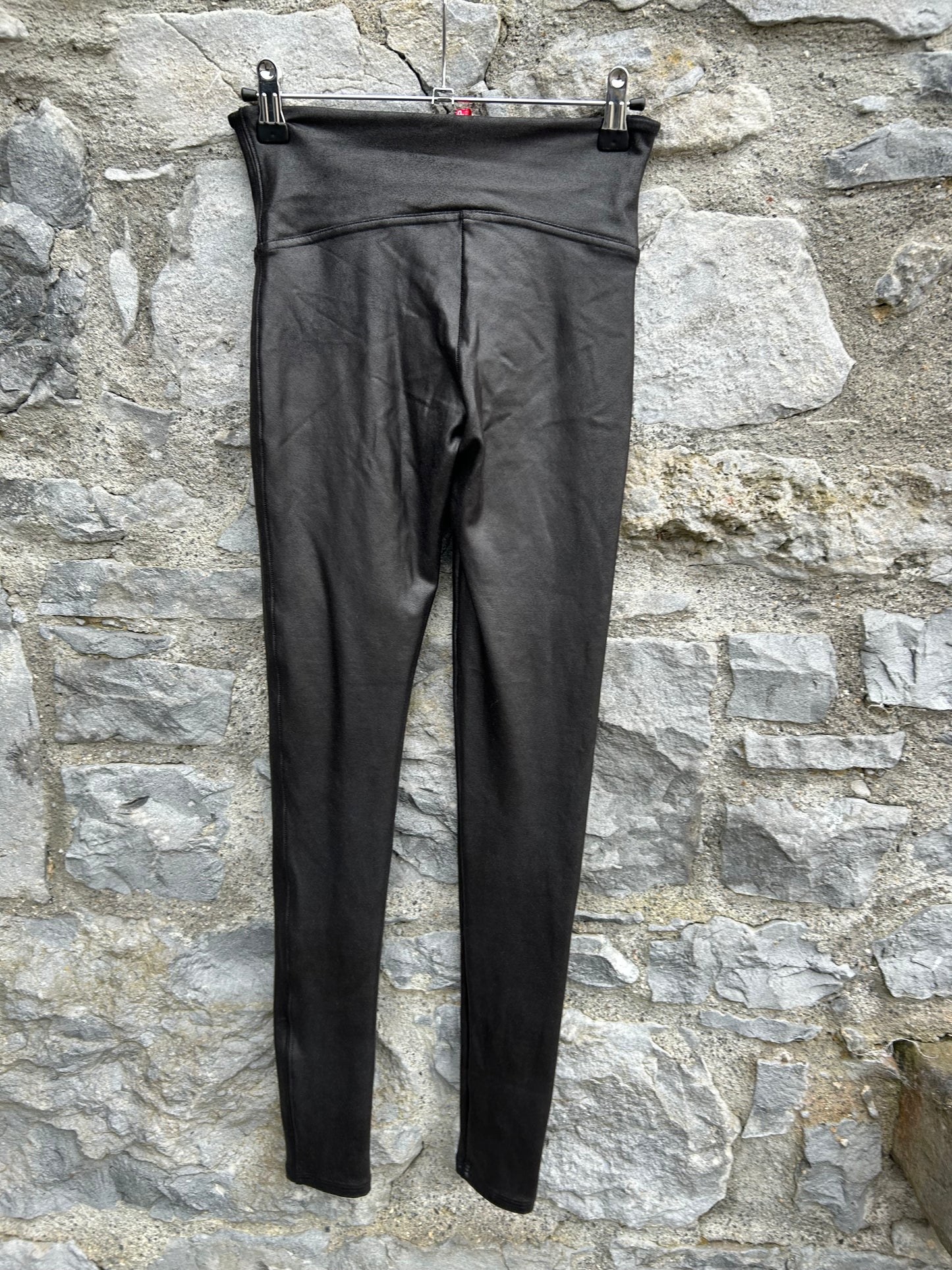 Faux leather Leggings uk 8-10