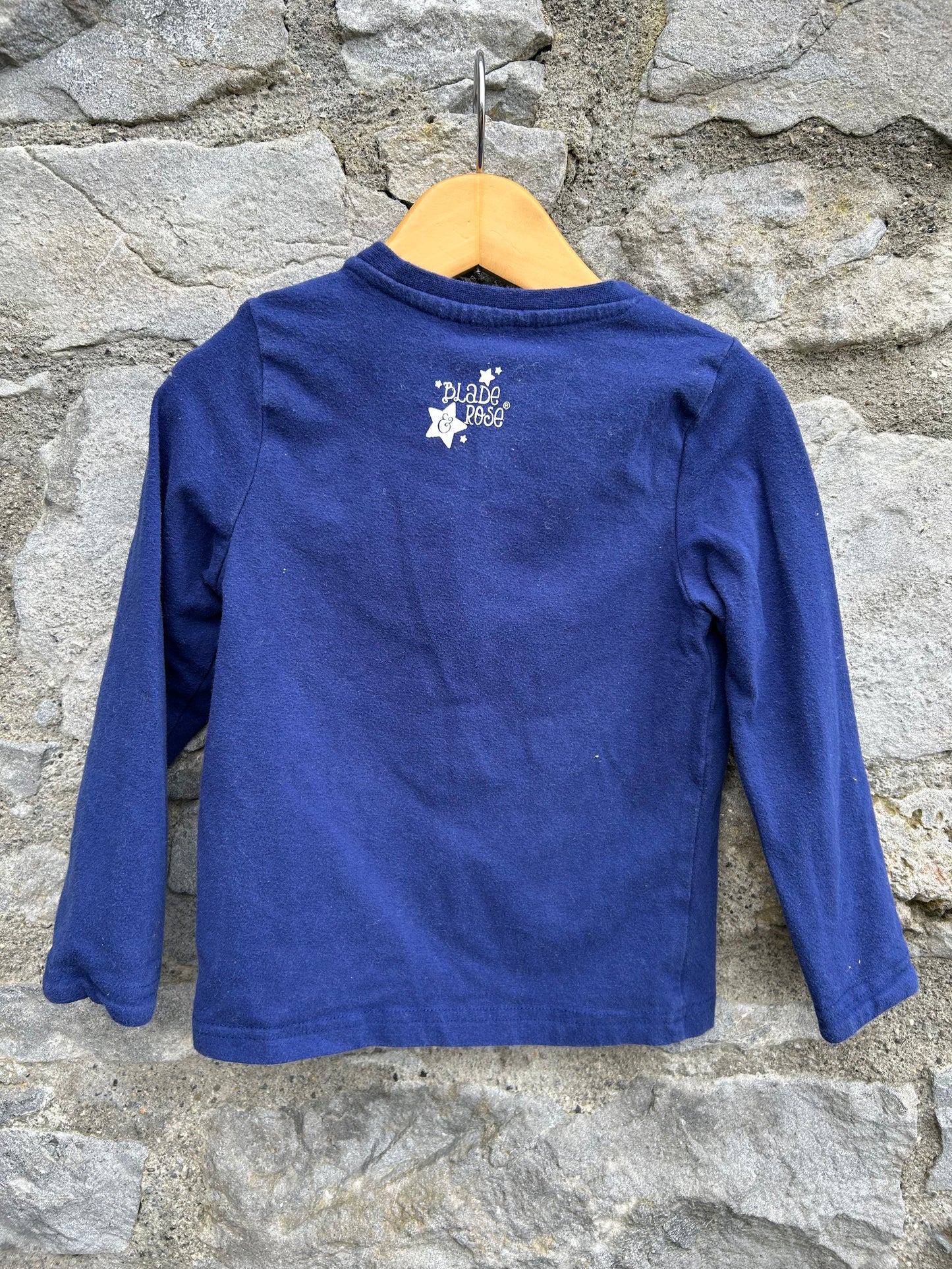 Sheep blue top  2y (92cm)