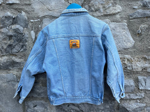 80s denim jacket    7-8y (122-128cm)