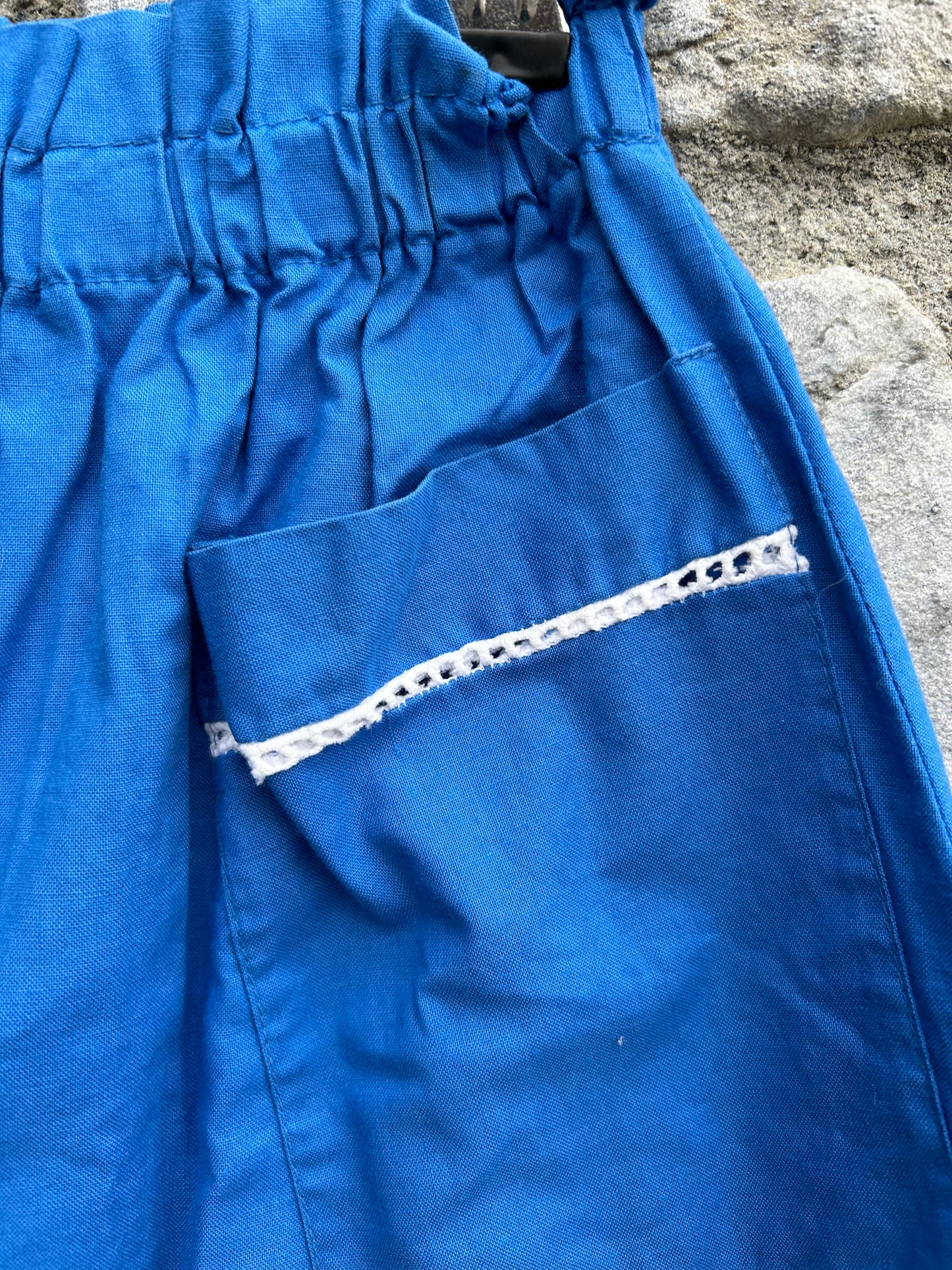 80s blue skirt 10-12y (140-152cm)