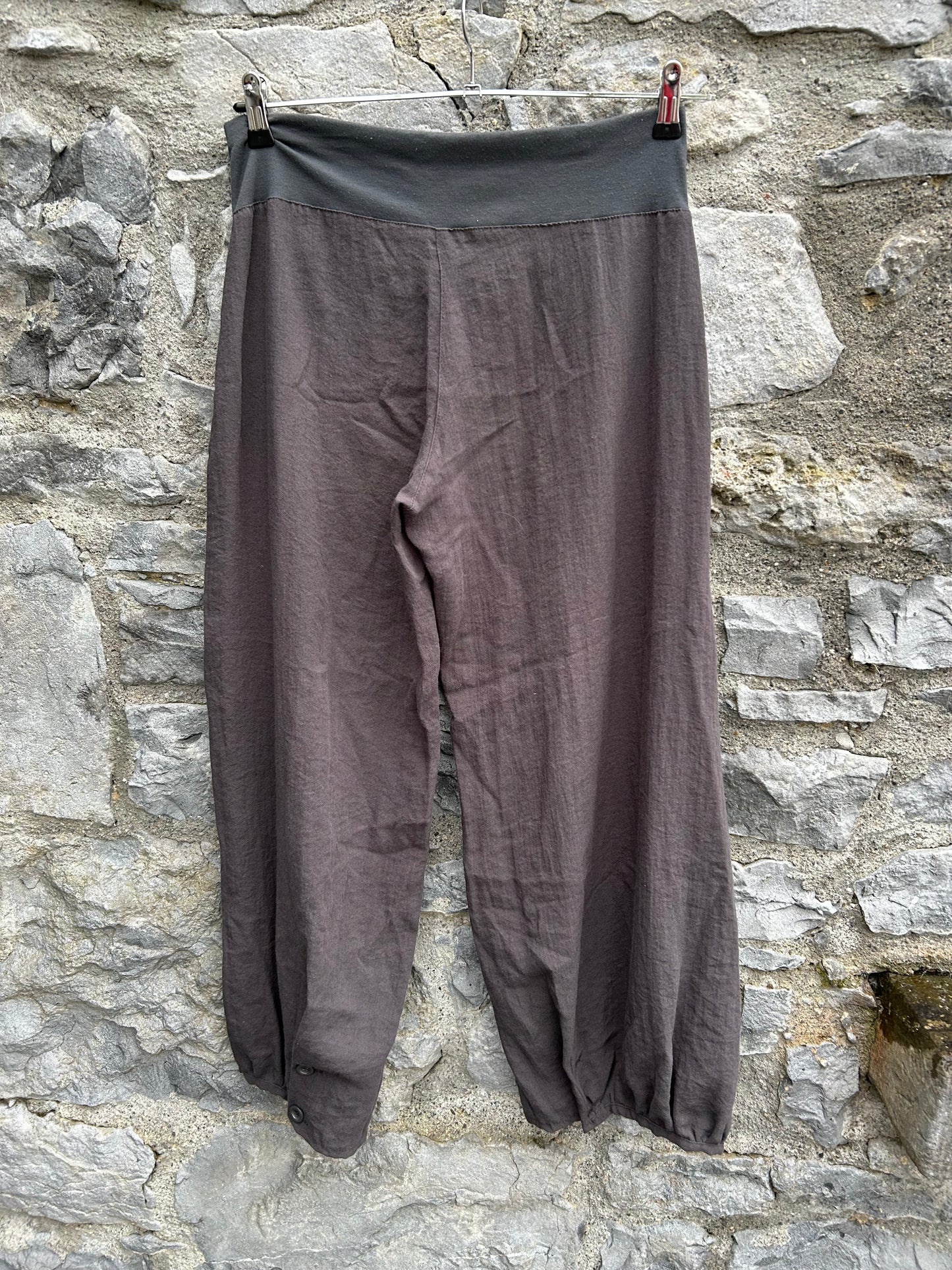 Charcoal baggy pants uk 12-14