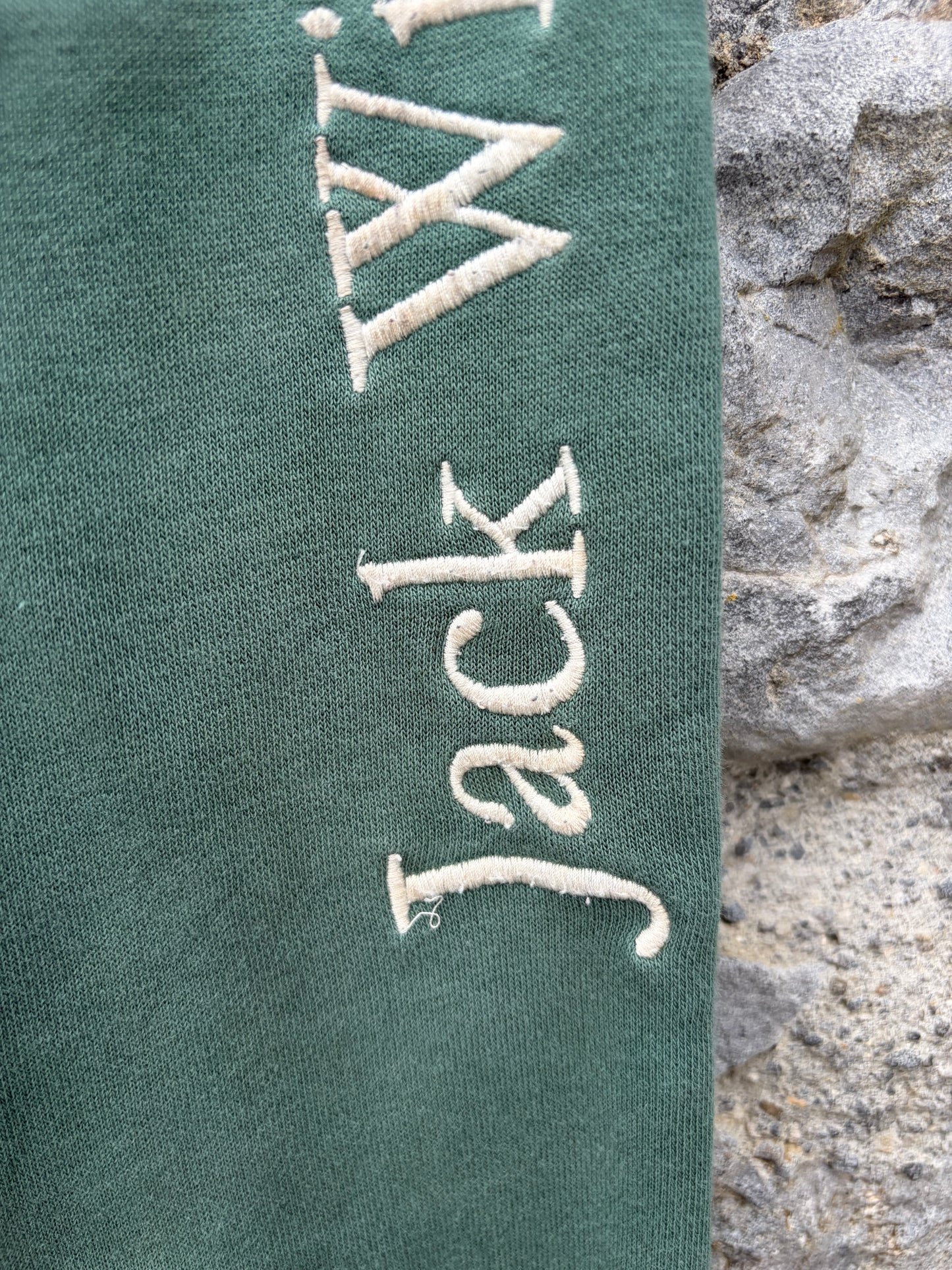 Green sweat pants  10-11y (140-146cm)