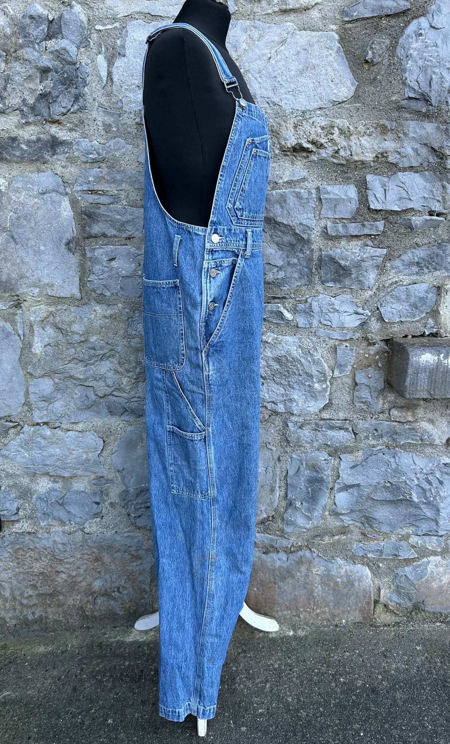 90s CK denim dungarees uk 16
