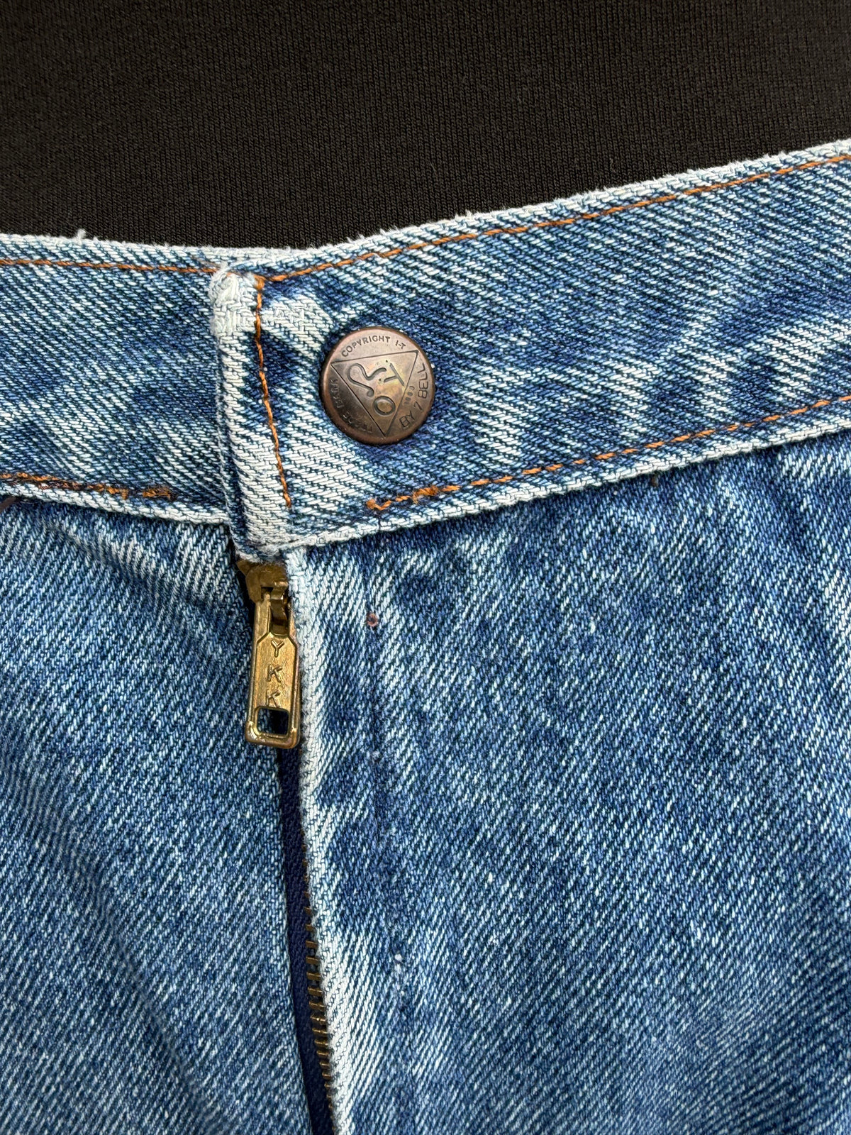 80s denim skirt uk 10