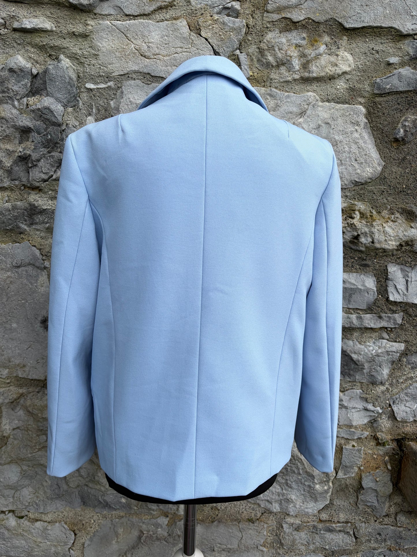 80s baby blue jacket uk 10-12