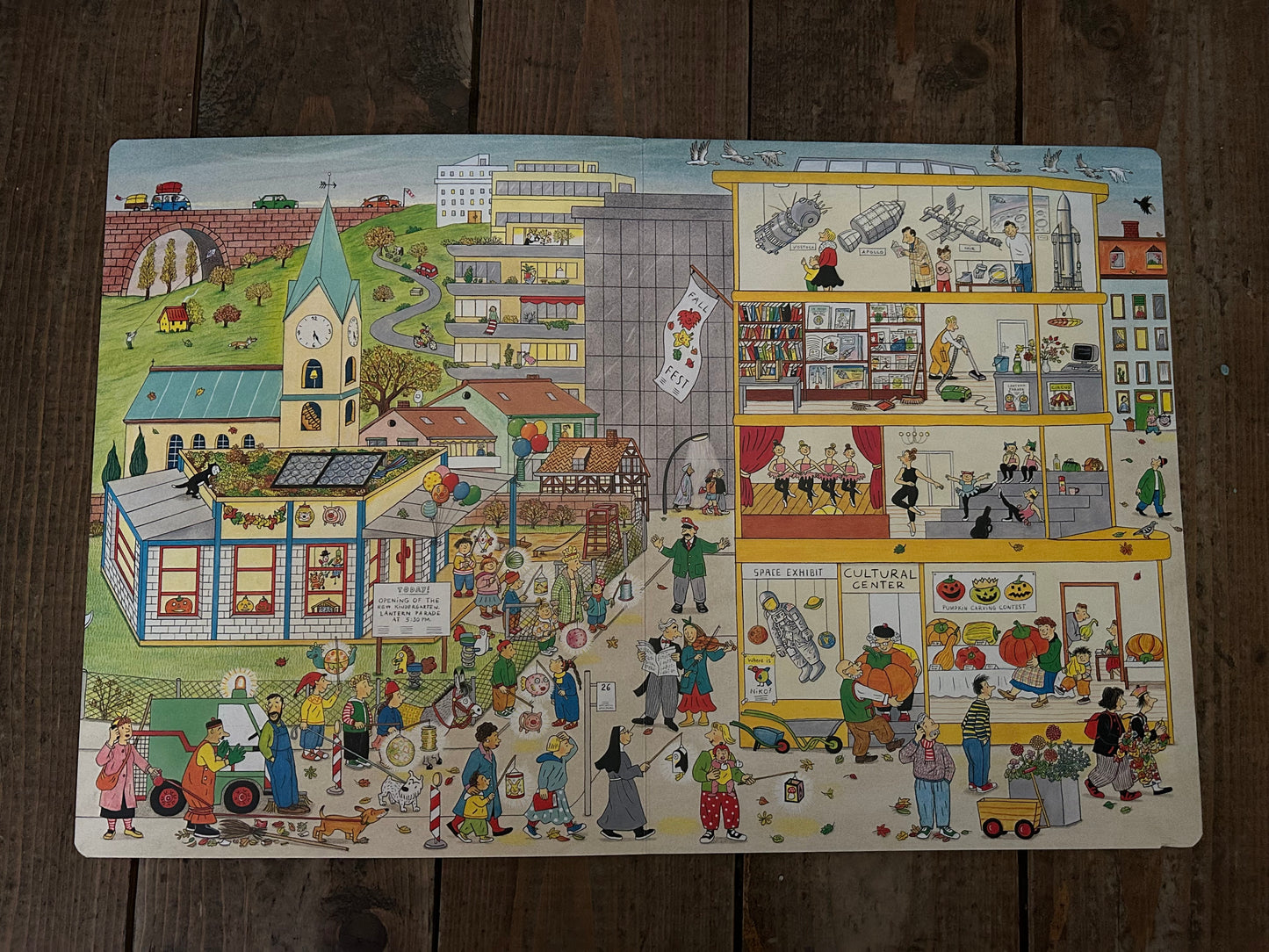 All around bustletown Fall