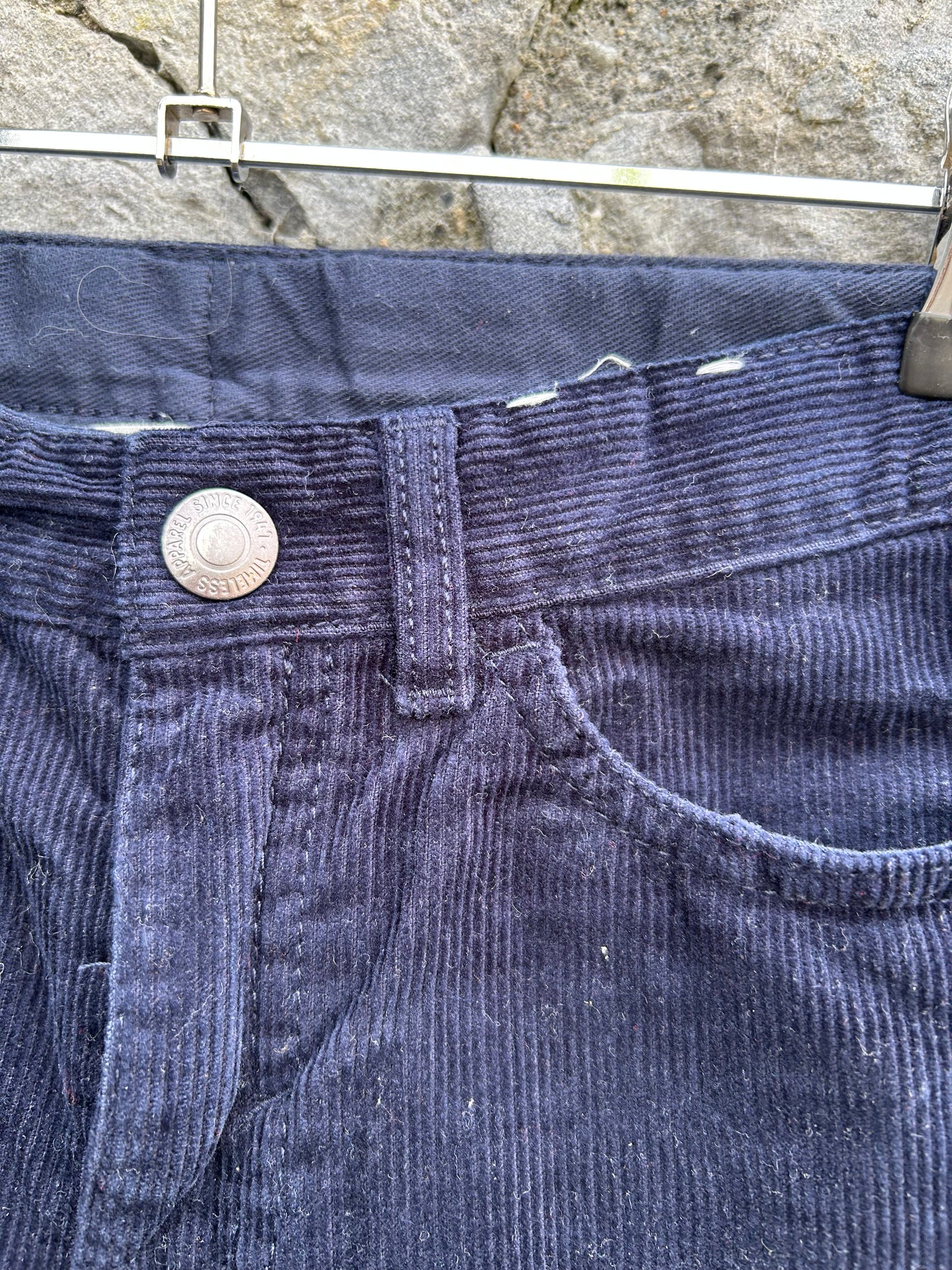 Navy cords  7-8y (122-128cm)