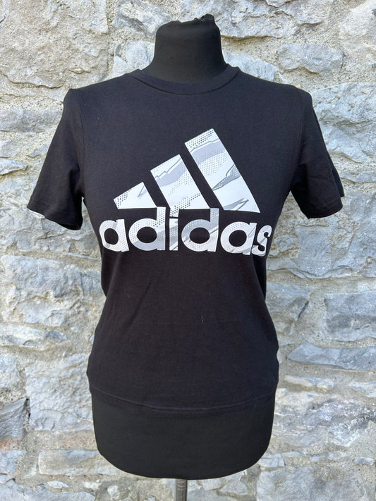 Black big Logo T-shirt uk 8