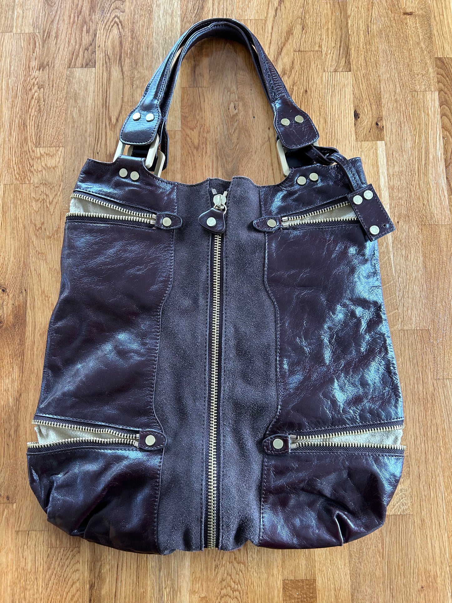 Jimmy leather handbag