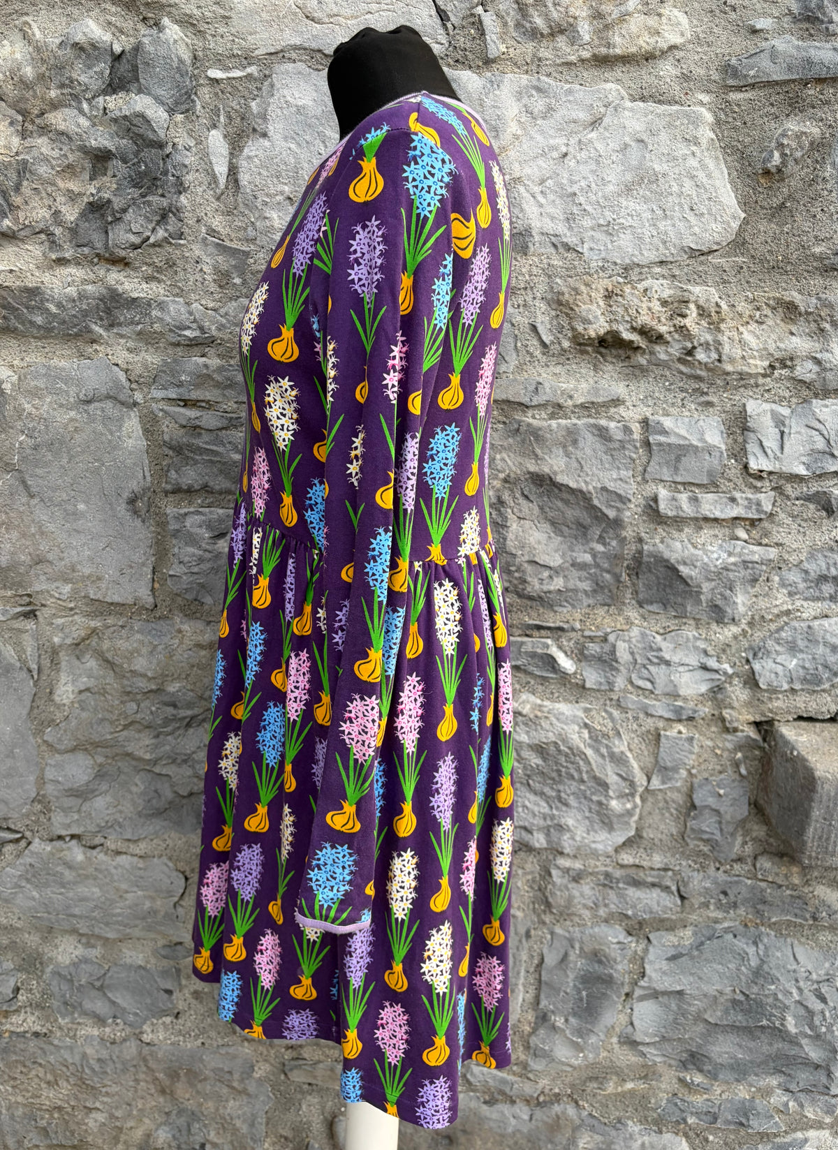 Dark purple hyacinth dress uk 10