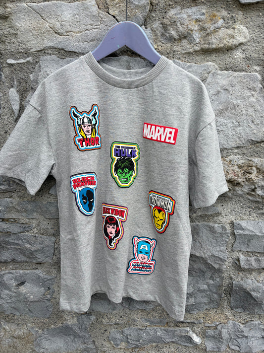 Marvel grey T-shirt 8y (128cm)