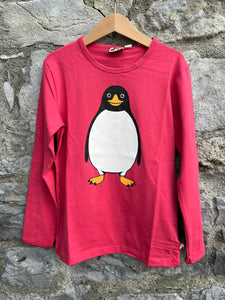 Pink penguin top  7-8y (122-128cm)