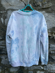 Blue tie dye sweatshirt   9-10y (134-140cm)