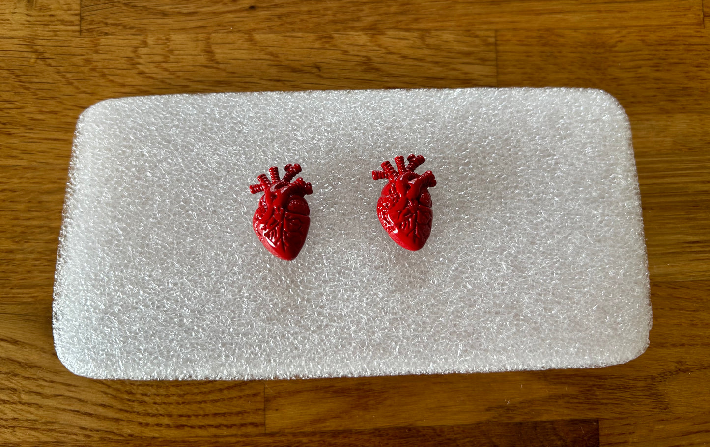 Heart cufflinks