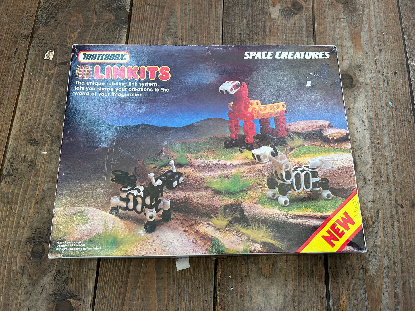 Vintage linkints construction game