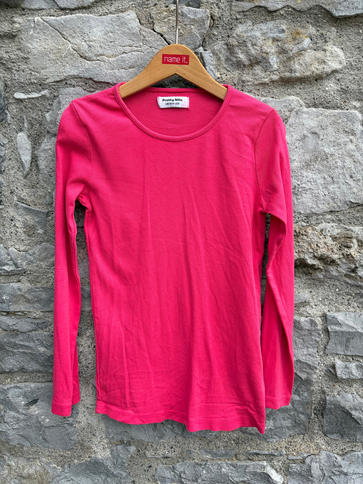 Pink top 9-10y (134-140cm)