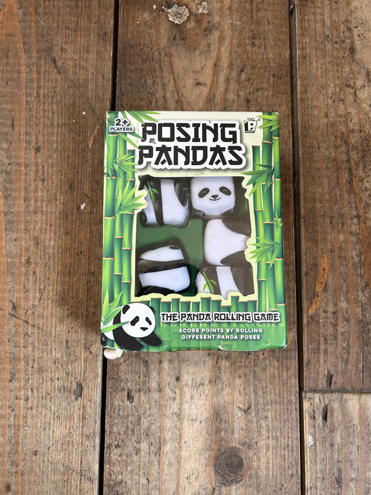 Posing pandas