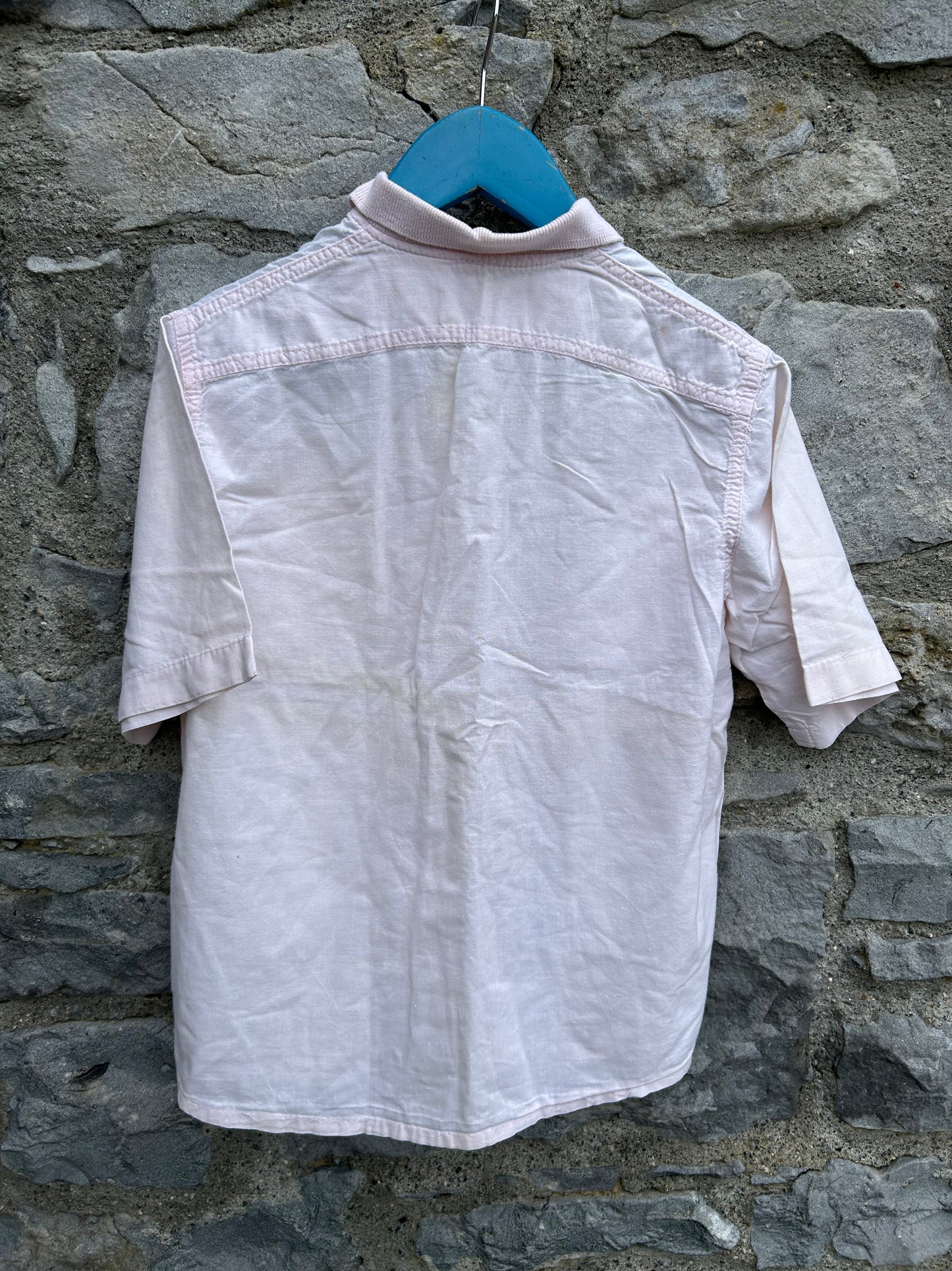 90s Hawaii light pink shirt  8y (128cm)