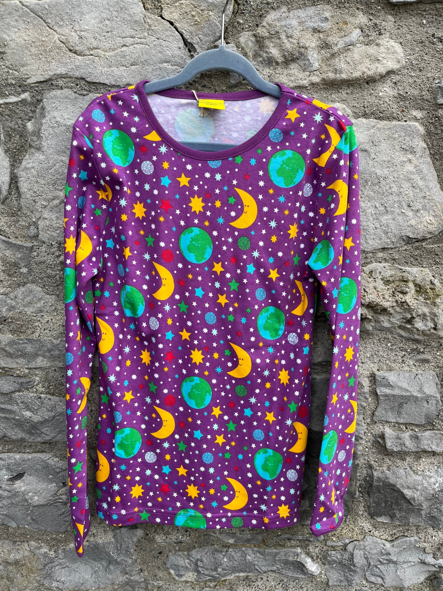 Purple Mother Earth top  10y (140cm)